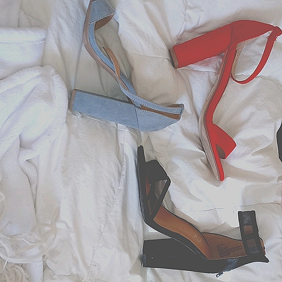 Ankle Strap Heels - Picture 1 of 1